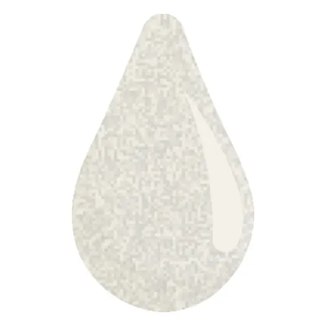 Coloured Cocoa Butter Sparkling Silver - DROP